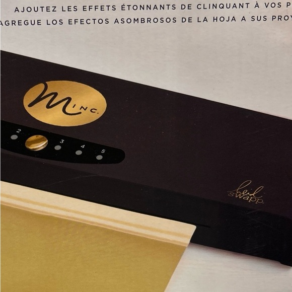 Heidi Swapp Minc Foil Applicator in Black and Gold - Picture 1 of 5